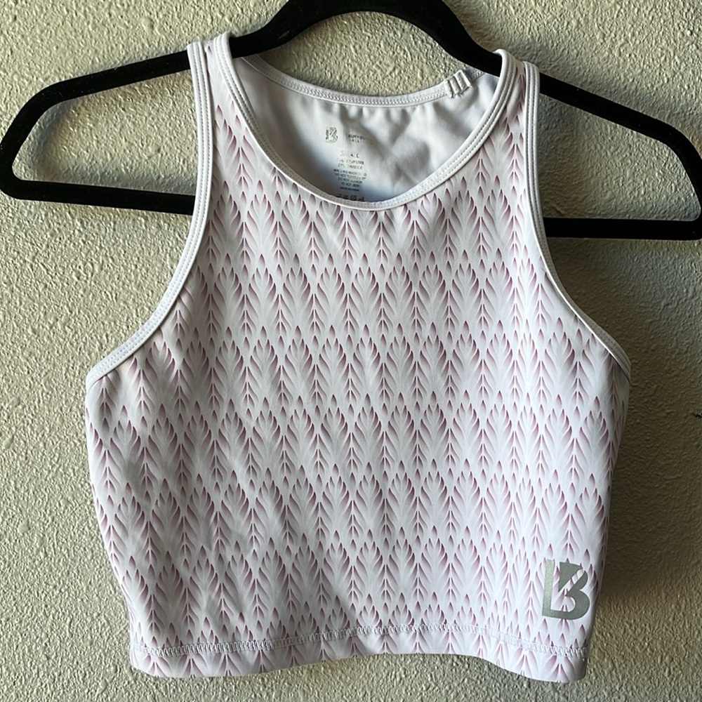 BuffBunny Collection Crop Top Aurora Oasis Size S